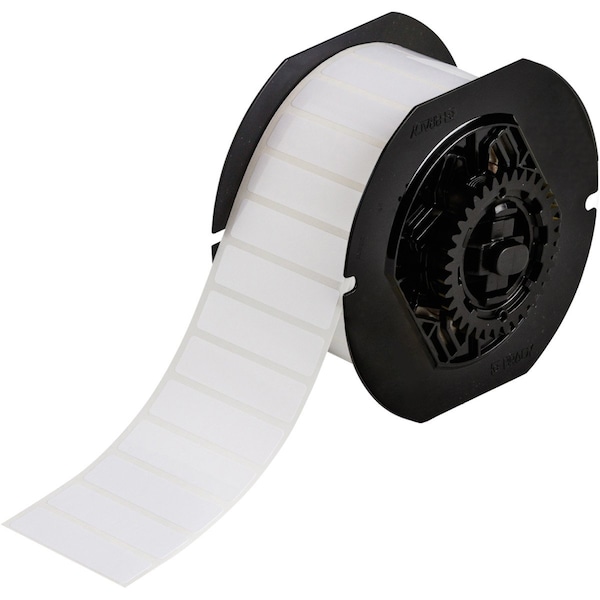 B33 Series Polyester Permanent Labels 0.5in H x 2in W WT 2500/RL